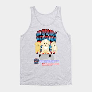 ADORABLE NEWBORN BABY PUPPIES - Game Meme Tank Top